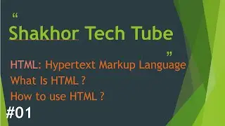 HTML Tutorial for Beginners | Complete HTML with Notes & Code || Introduction to HTML5 | in Bangla