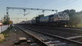 4500hp EMD WDG4 Take Off With BTPGLN Load