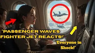 She Waved at the Fighter Jet Mid-Flight &mdash; What the Pilot Did Next Shocked Everyone