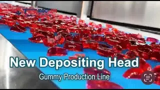 Newly designed gummy depositor high precision pharmaceutical use gummy machine.
