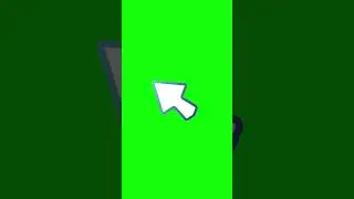 Clicking Cursor Arrow | 4K Green Screen Animation for Tutorials & Presentations (No Copyright)