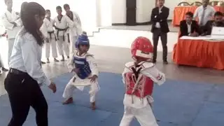 National Taekwondo Championship IndiaI l Taekwondo Fight Sub Junior Under 23 Kg I Best Kicks