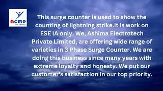 lightning Strike Conunter