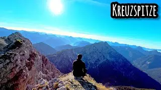 Kreuzspitze (2185m) - Der h&ouml;chste Berg der bayerischen Ammergauer Alpen [Silent Hiking]