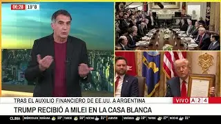 🔴 DONALD TRUMP RECIBIÓ A JAVIER MILEI EN LA CASA BLANCA: AUXILIO FINANCIERO A LA ARGENTINA