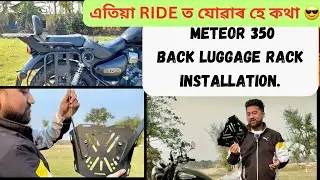Installing Luggage Carriers on My Meteor 350