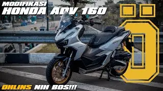 MODIFIKASI HONDA ADV 160 PAKET HEDON!!!! | OHLINS | BREMBO | BILED ALL WEATHER