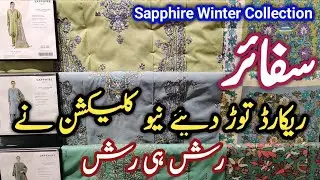 Sapphire Winter New Collection Today Khaddar Marina Linen Viscose || sapphire Winter Collection 2025