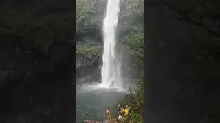 waterfall in kelavali satara