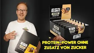 ESN Designer Bar Peanut Caramel im Test - Protein Riegel 