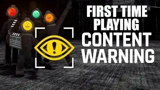 Our First Time Playing Content Warning | Goofy Physics Horror Game!