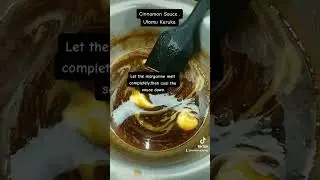 Cinnamon sauce .You may serve it  over ice cream, pineapples, fruit salad and plain cakes