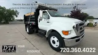 2011 Ford F-750 XL Dump Truck, No CDL Required, NEW Bed!