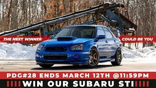 PRIME DRIVEN JDM Car Giveaway #28 - 2005 Subaru STI