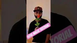 Rose appear tutorial #magic #tutorial