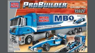 Racing Rig Instructions | Probuilder | Bauanleitung | 9744 | MEGA Bloks  | Construx | Manual