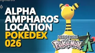 Alpha Ampharos Location Pokemon Legends Z-A