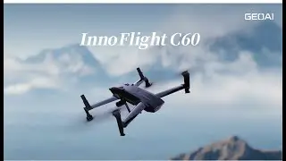 A combination of fixed-wing and multi-rotor｜ InnoFlight C60 UAV #drone #uav #inspection #dronevideo