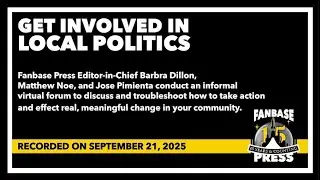 Get Involved in Local Politics: A Fanbase Press Virtual Forum