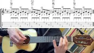 Ukulele Fingerstyle Basics - 5. Fingerpicking chords