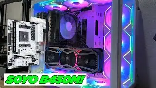 Chegou Minha Placa-Mãe SOYO B450M do AliExpress! Unboxing, Instalação e Primeiras Impressões