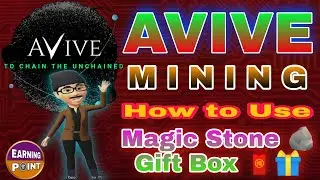 AVIVE mining app | How to Use Magic Stones and Gift 🎁 Card&diams;️#btcs #cryptocurrency #avive @avive