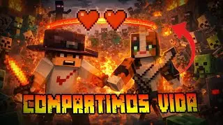 &iquest;Es POSIBLE SUPERAR minecraft si TODOS COMPARTIMOS LA MISMA VIDA?