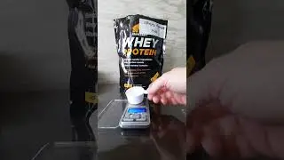 PrimeKraft Whey Protein - проверяем мерную ложку