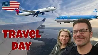 Florida Adventure Begins! Travel Day - MAN T2 to MCO via AMS with KLM/Delta. Nov 2025.