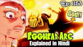 One piece egghead arc episode 1153 explained in Hindi | JoyBoy haki