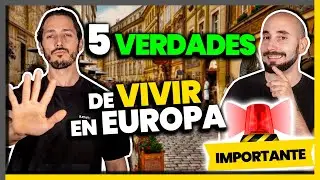 5 COSAS QUE DEBES SABER ANTES de VIVIR en EUROPA CENTRAL *M&Iacute;RALO e INF&Oacute;RMATE BIEN*