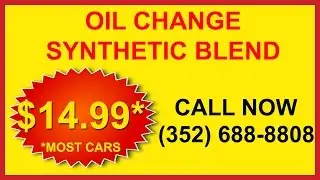 Cheap Discount Synthetic Oil Change Specials & Coupons in Spring Hill , FL