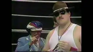 Sgt. Slaughter & Grand Wizard MSG promo - aired 3/28/1981