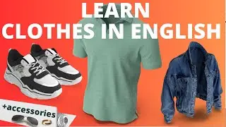 Clothes in English | Clothes Names with Pictures & Pronunciation