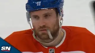 Oilers' Leon Draisaitl's Game-Tying Goal Overturned After Maple Leafs Challenge For Offside