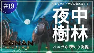 【コナンエグザイル】綺麗すぎる異世界！？真夜中の樹林ダンジョンへ！ コナンエグザイル／コナンアウトキャスト攻略【ゆっくり実況】#019