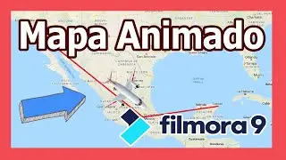 Como hacer mapa Animado con Filmora 9 fácil, rápido y sencillo - Batuzae Games