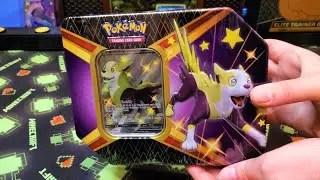 Opening Pokemon Shining Fates Tin - Boltund | Pokemon Cards and Chill