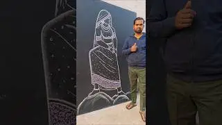 rural woman drawing#art #artdrawing #youtubeshorts
