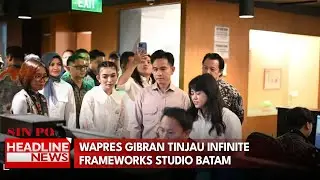 Wapres Gibran Tinjau Infinite Frameworks Studio Batam