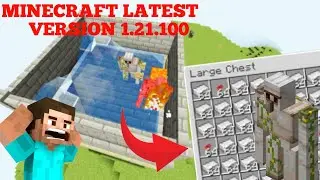 Minecraft, 1.21.100 Easy, IRON Farm Tutorial, video,