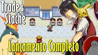 Pok&eacute;mon Trade & Stache | LAN&Ccedil;AMENTO GBA COMPLETO sem GRIND c NOVOS MAPAS e BATALHAS MAIS DESAFIANTES