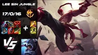 JUNGLE Lee Sin vs Talon - NA Grandmaster Patch 25.24
