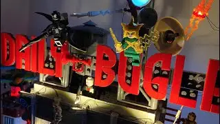 LEGO Daily Bugle | Upgraded with #GameofBricks Lights and New Characters | Spider-Man