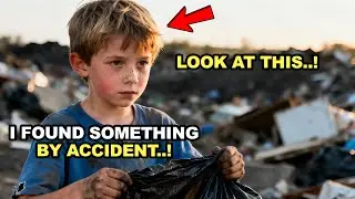 A RICH MAN TOSSES A BLACK BAG &mdash; A HOMELESS BOY OPENS IT AND IS LEFT STUNNED