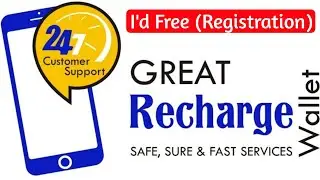 India's Best Multi Recharge App (The Great Recharge Wallet) Retailer Id Free Free High Commission 5%