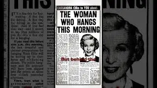 Do you know the true crime story of Ruth Ellis? #truecrimepodcast #London  #onceuponacrime