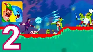 Ultimate Bowmasters-(Gameplay 2)-Zombie Day