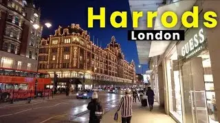 HARRODS TOUR LONDON LUXURY SHOPPING DEPARTMENT STORE LONDON WALK TOUR😍😍LONDON🇬🇧🇬🇧🇬🇧#london#uk