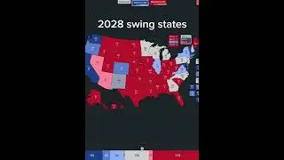 2028 swing states #viral #election #shorts #politics #electionprediction #America #trending #maps